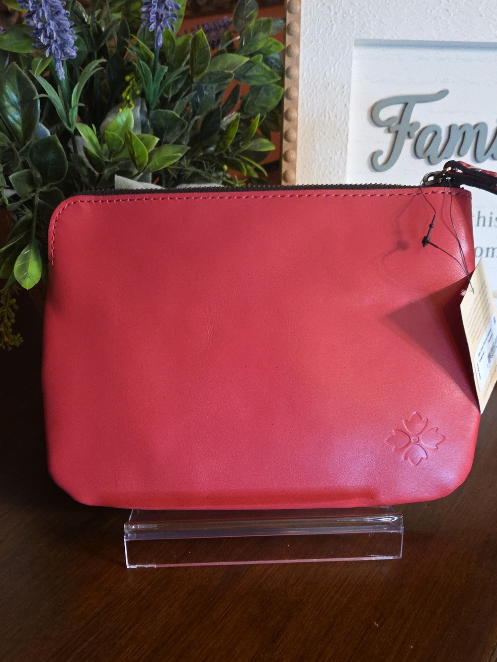 Patricia Nash Cassini Tooled Leather Wristlet NWT - Picture 3 of 13